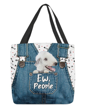 Bedlington terrier-EW people-Cloth Tote Bag