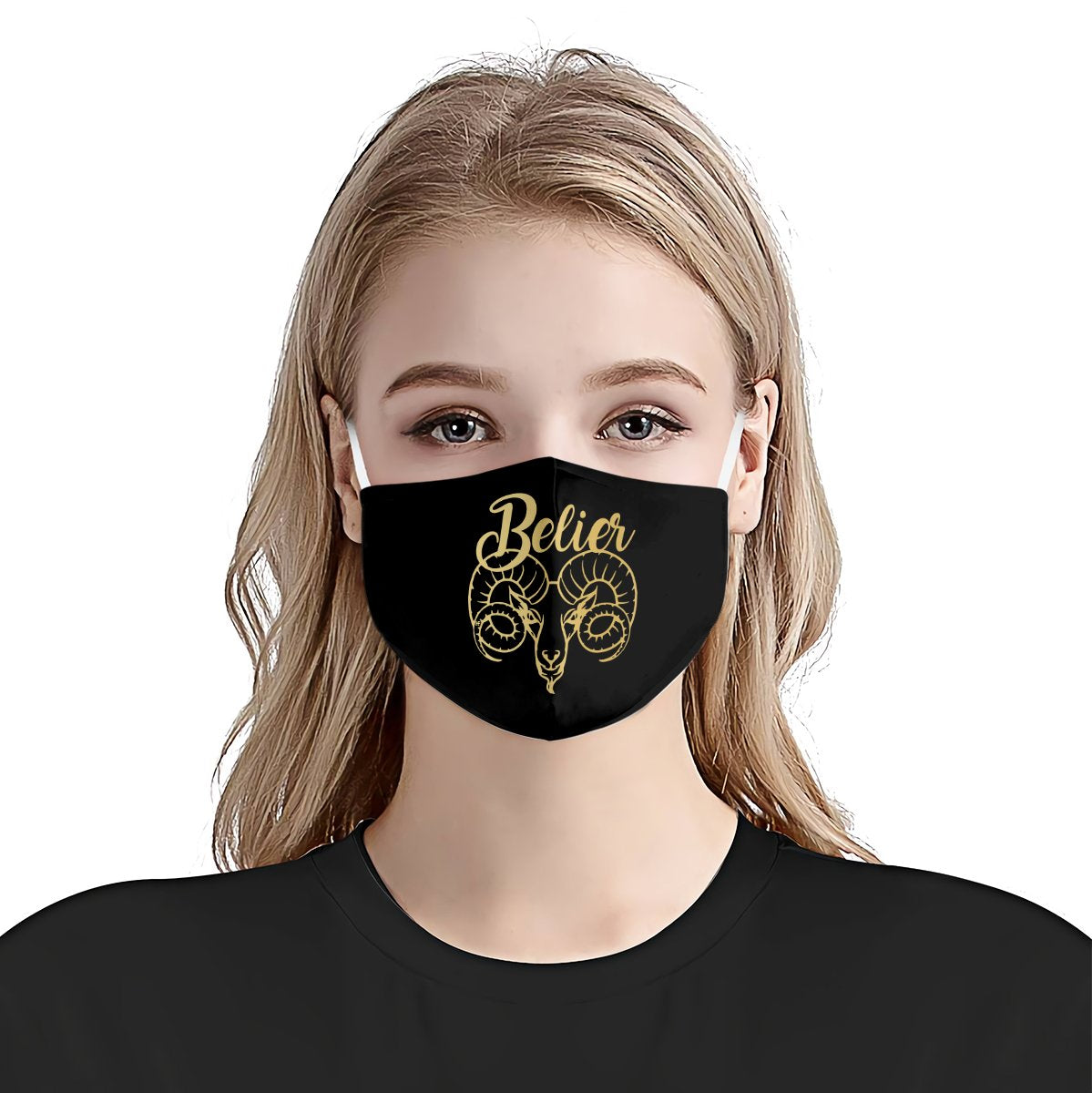Premium French Zodiac Belier EZ09 0906 Face Mask
