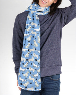 Berger Blanc Suisse-Paw Dog Scarf
