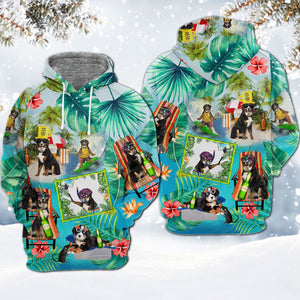 Bernese Mountain 1-Surfing Hoodie