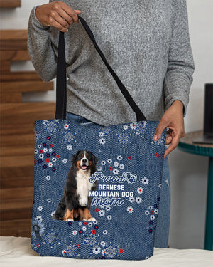 Bernese Mountain Dog Pround Mom-Cloth Tote Bag