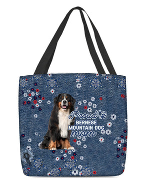 Bernese Mountain Dog Pround Mom-Cloth Tote Bag