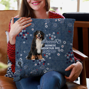 Bernese Mountain Dog Pround Mom-Pillow Case