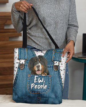 Bernese mountain-EW people-Cloth Tote Bag