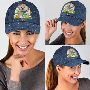 Bichon-Frise Hawaii beach Dog Mom Cap