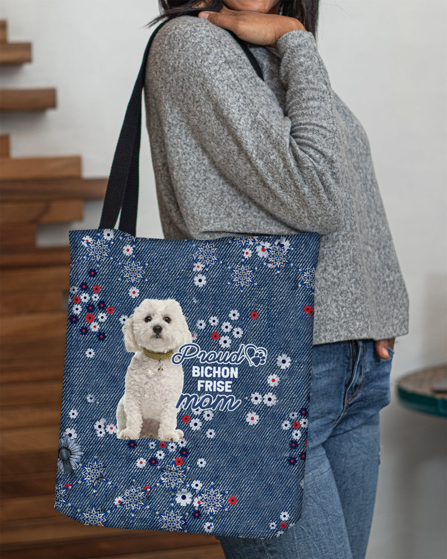 Bichon Frise 1 Pround Mom-Cloth Tote Bag