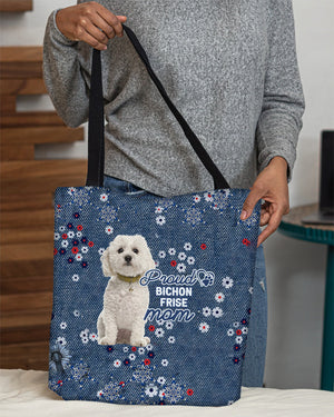 Bichon Frise 1 Pround Mom-Cloth Tote Bag