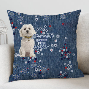 Bichon Frise 1 Pround Mom-Pillow Case