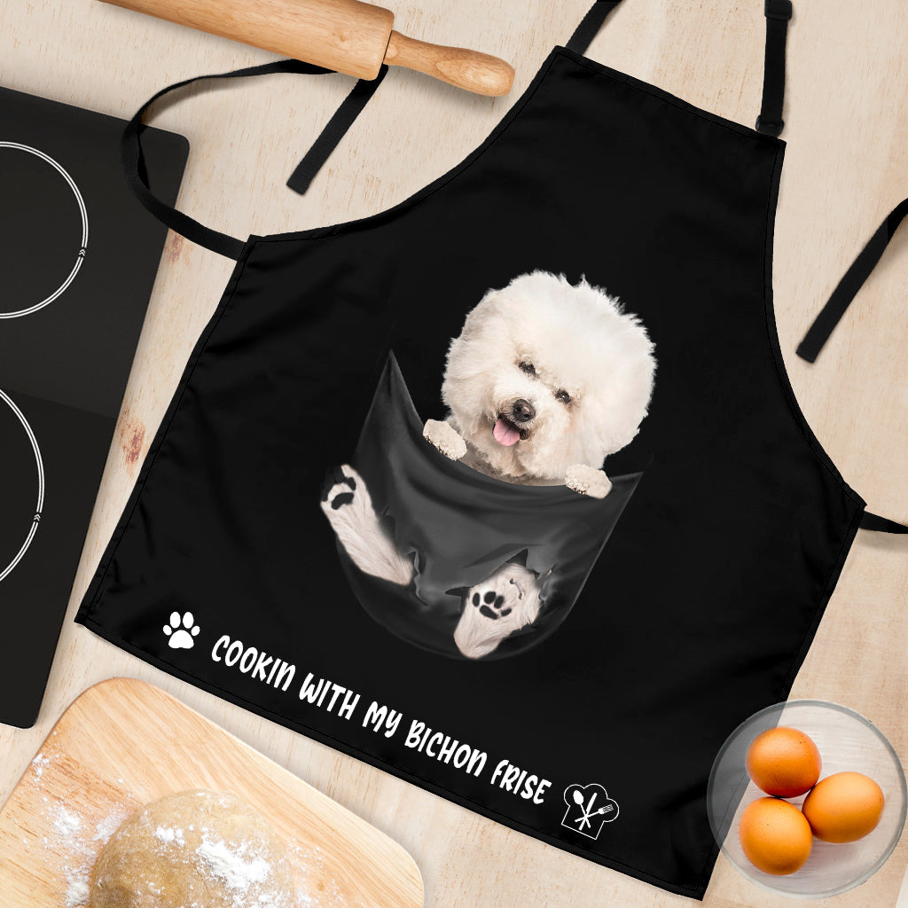 Bichon Frise Cookin' With Me Apron