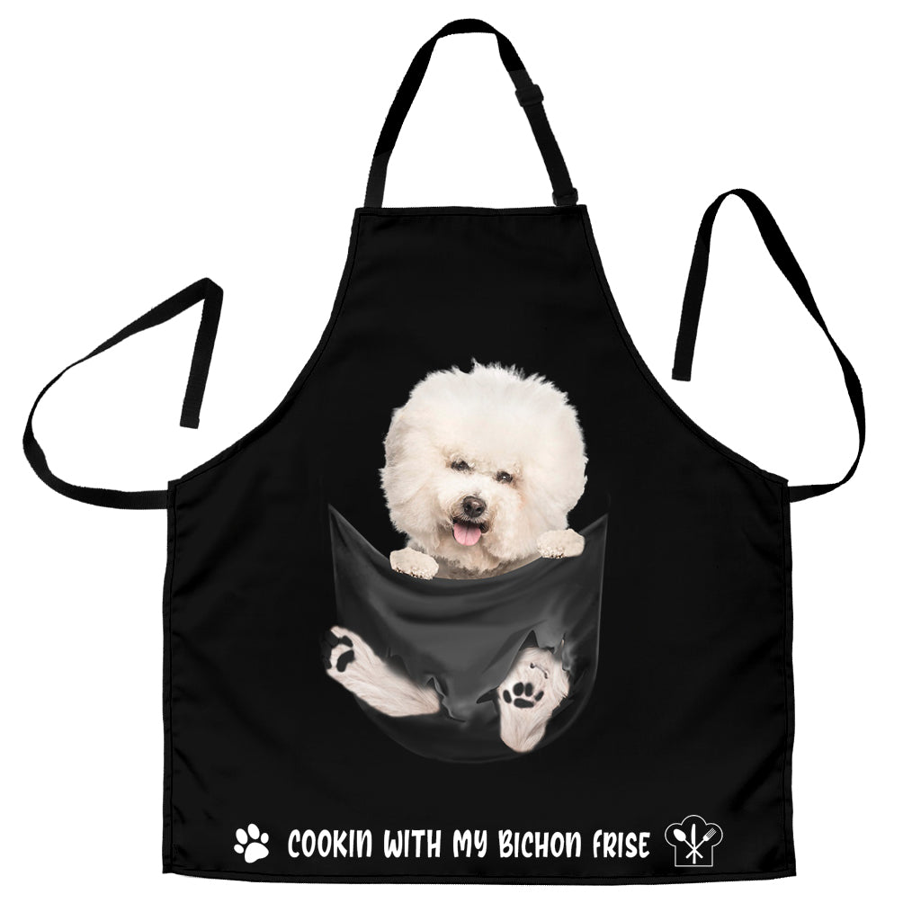 Bichon Frise Cookin' With Me Apron