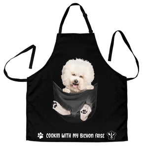 Bichon Frise Cookin' With Me Apron