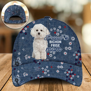 Bichon Frise (2)-Pround mom-Cap