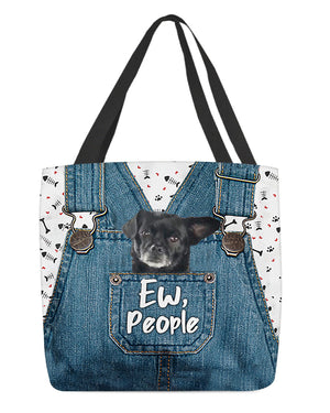 Black Chug-EW people-Cloth Tote Bag