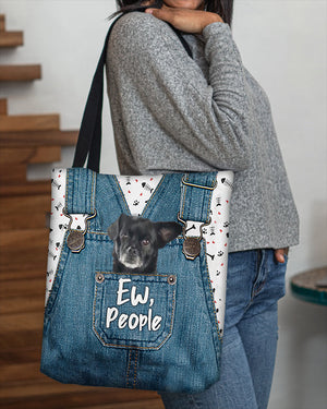 Black Chug-EW people-Cloth Tote Bag