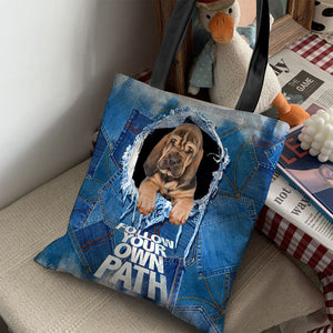 Bloodhound -Follow Your Own Path-Cloth Tote Bag