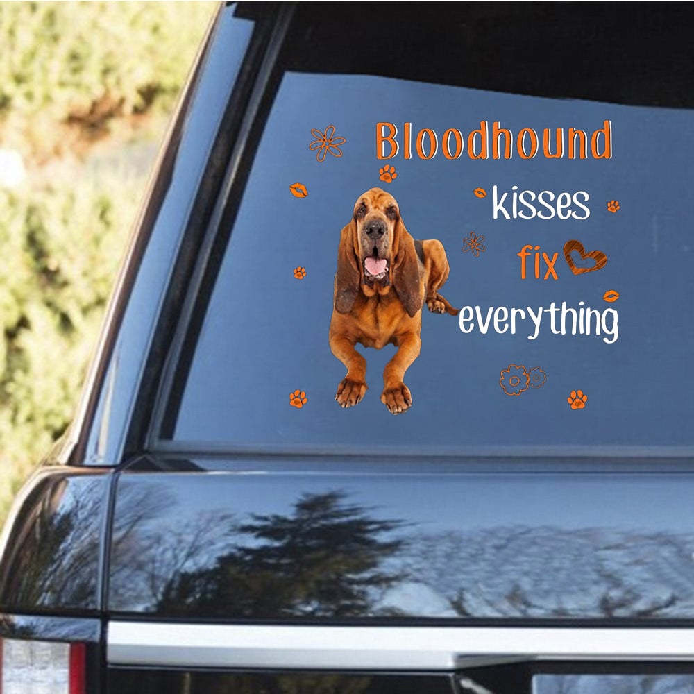 Bloodhound-Kiss Fix Everything Decal