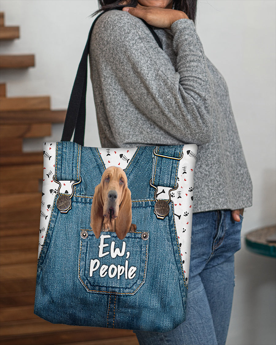 Bloodhound-EW people-Cloth Tote Bag