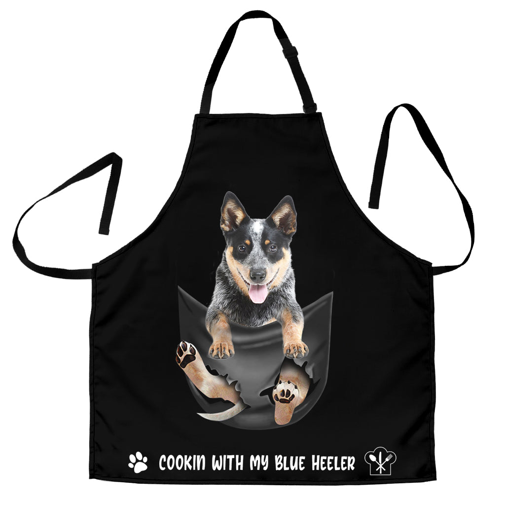 Blue Heeler 3 Cookin' With Me Apron