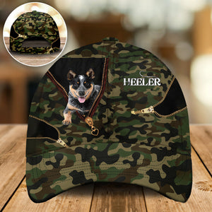 Blue Heeler Camo Cap