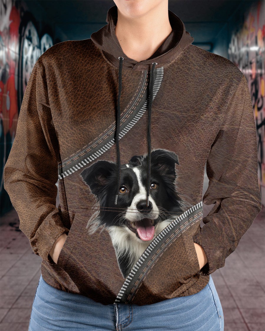 Border Collie-Never Walk Alone Hoodie