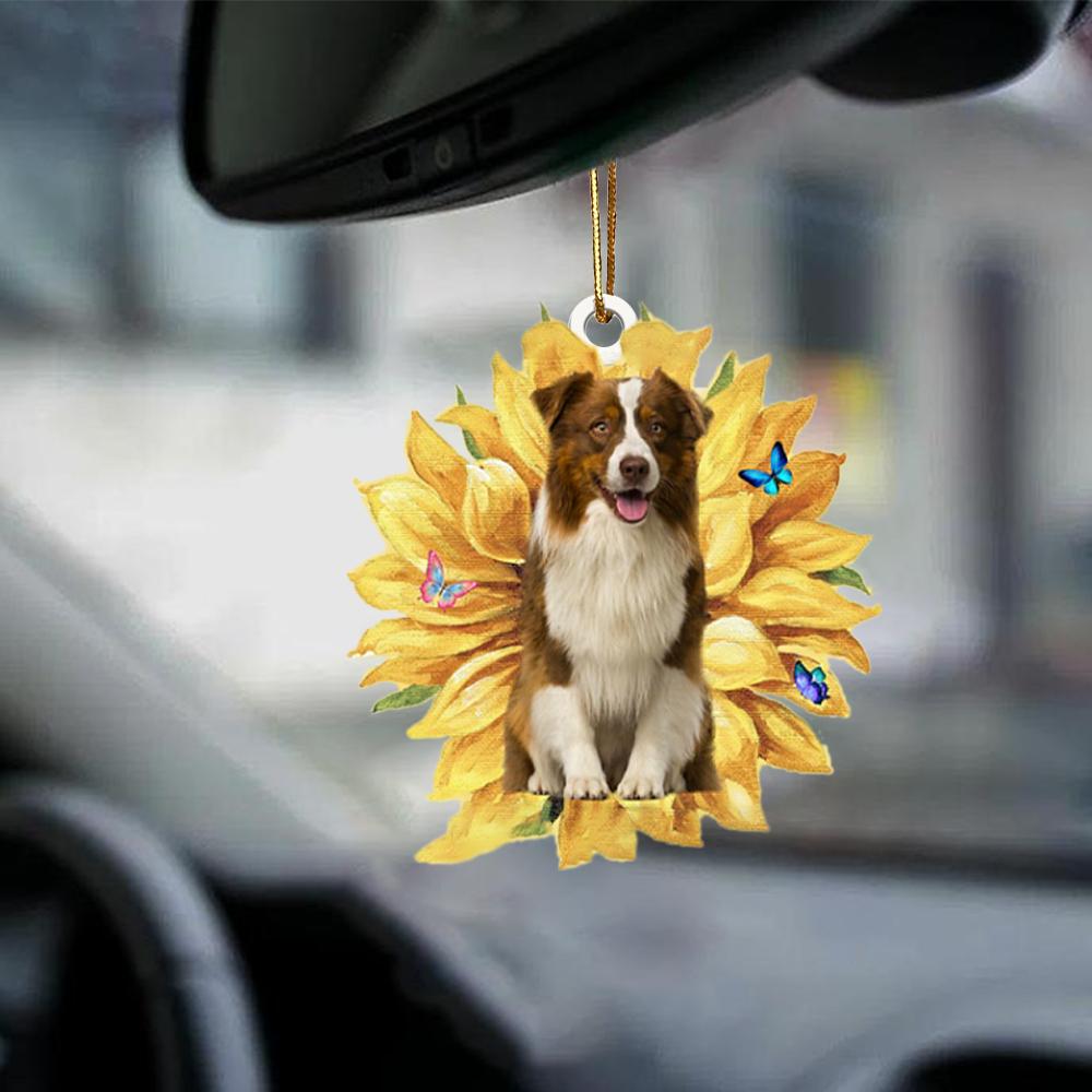 Border Collie-The Sunshine-Two Sided Ornament