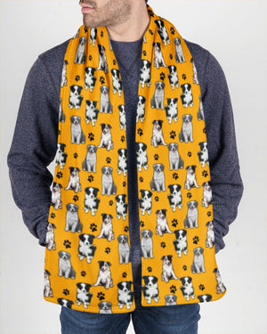 Border Collie-Paw Dog Scarf