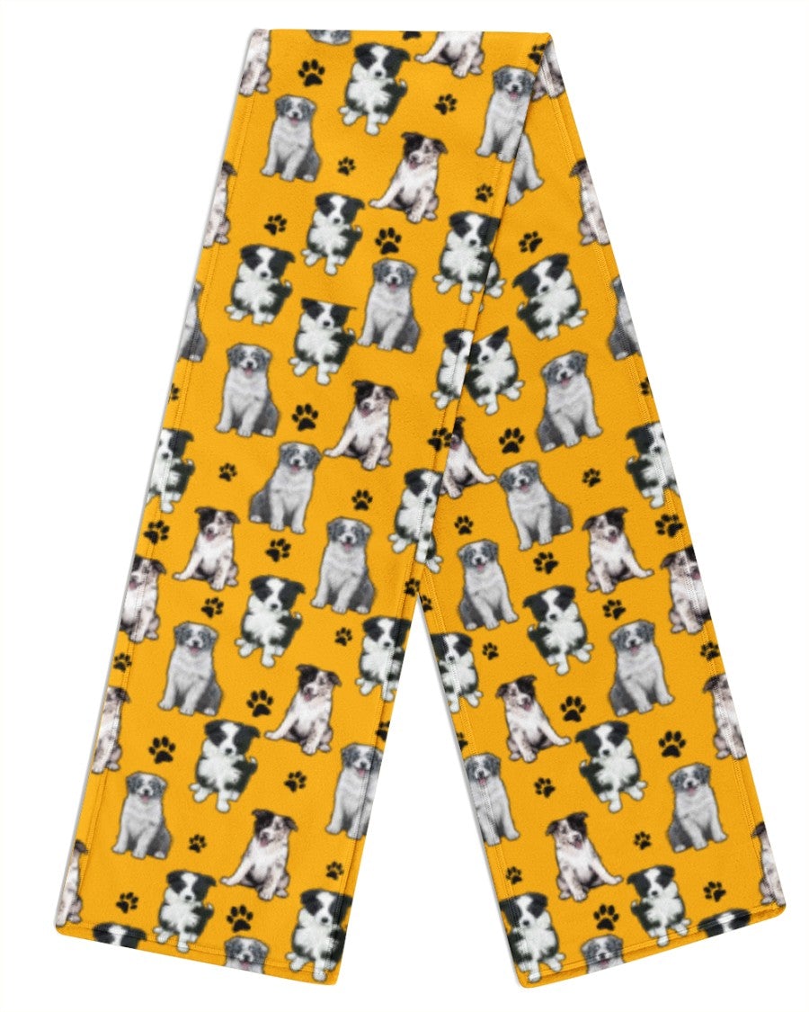 Border Collie-Paw Dog Scarf