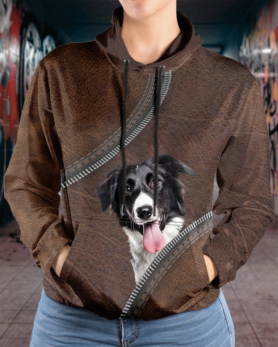 Border Collie 3-Never Walk Alone Hoodie
