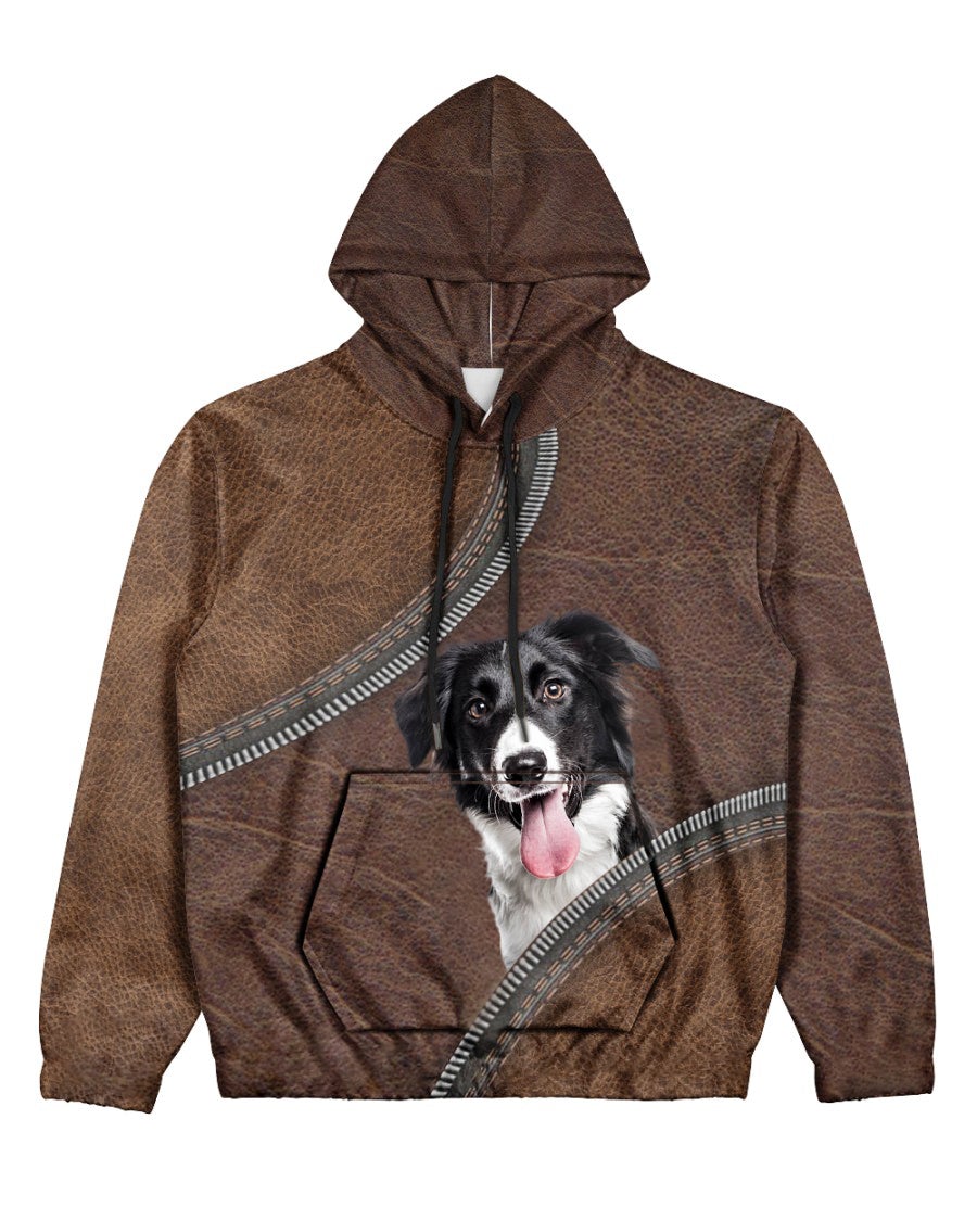 Border Collie 3-Never Walk Alone Hoodie