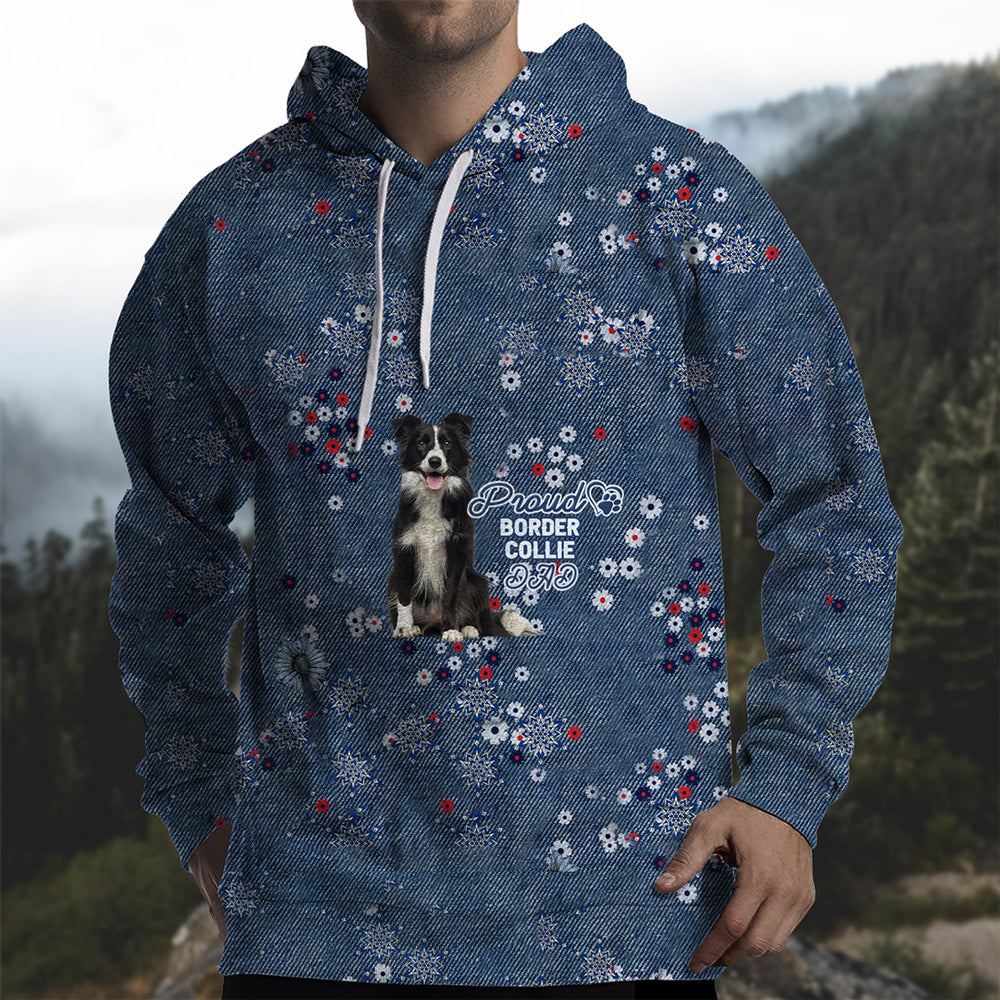 Border Collie (2) Pround Mom-Hoodie