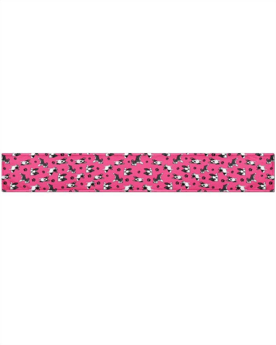 Boston Terrier-Paw Dog Scarf