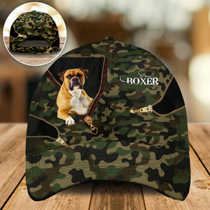 Boxer Camo Cap