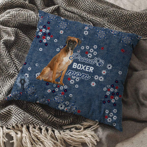 Boxer Pround Mom-Pillow Case