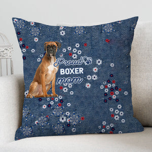 Boxer Pround Mom-Pillow Case