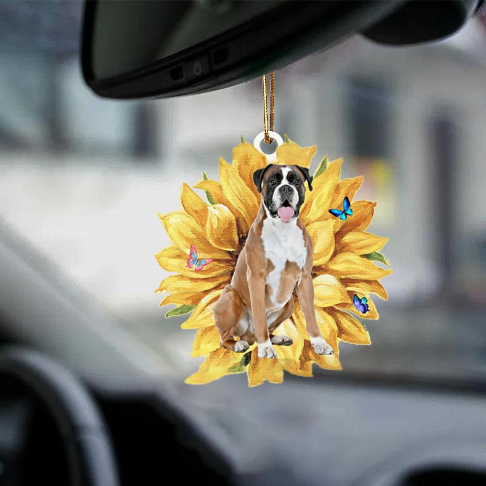 Boxer-The Sunshine-Two Sided Ornament