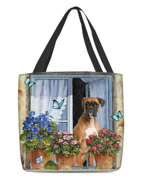 Boxer (2) Today I Choose Joy-Cloth Tote Bag