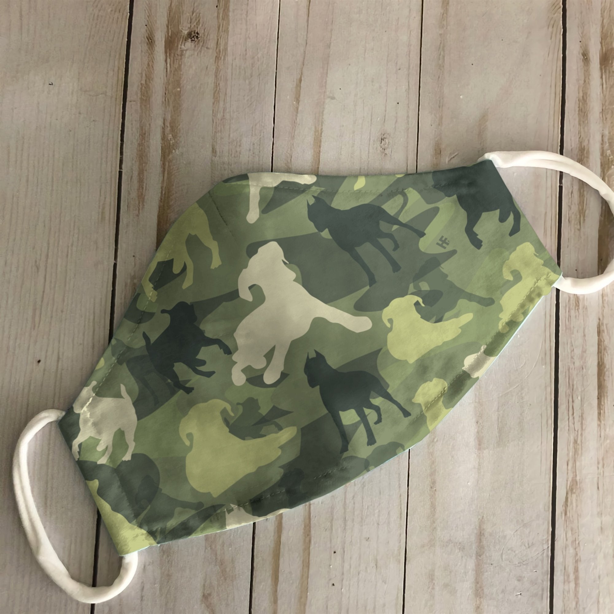 Boxers Camo Pattern Army EZ16 0907 Face Mask
