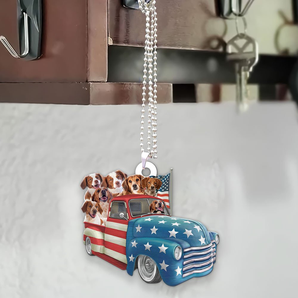 Brittany Happy Independence Day Two Sides Ornament