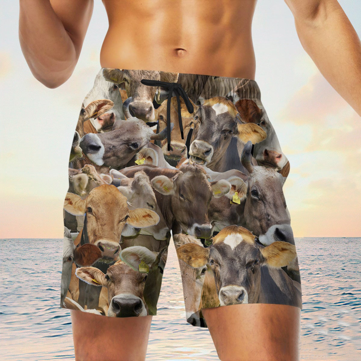 Brown Swiss Herd Shorts