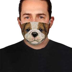 Bulldog Face EZ06 1504 Face Mask