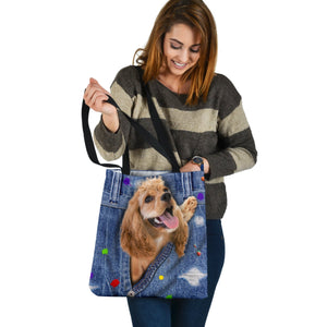 COCKER SPANIELS-The Rainbow-Cloth Tote Bag