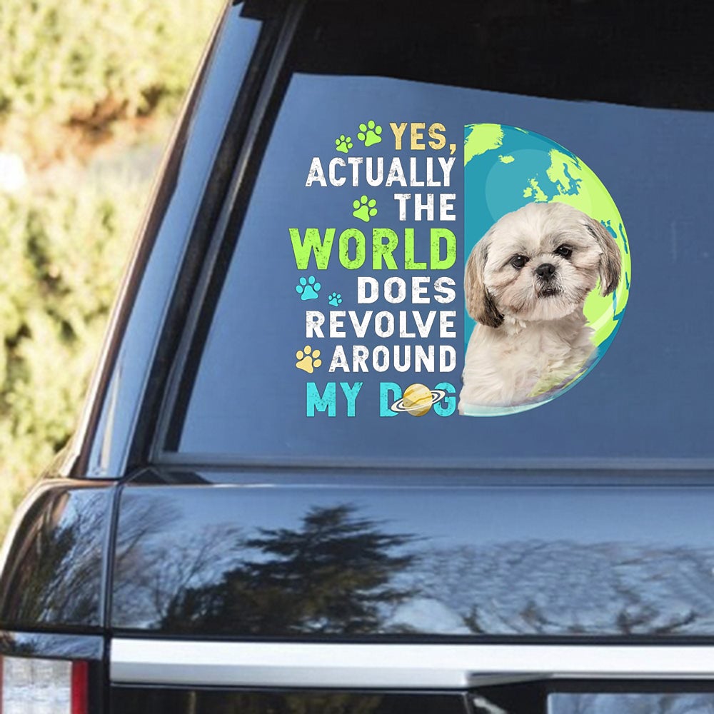 CREAM Shih Tzu Revolve Around Decal