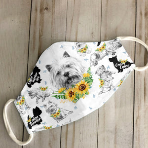 Cairn Sunflower EZ07 3006 Face Mask
