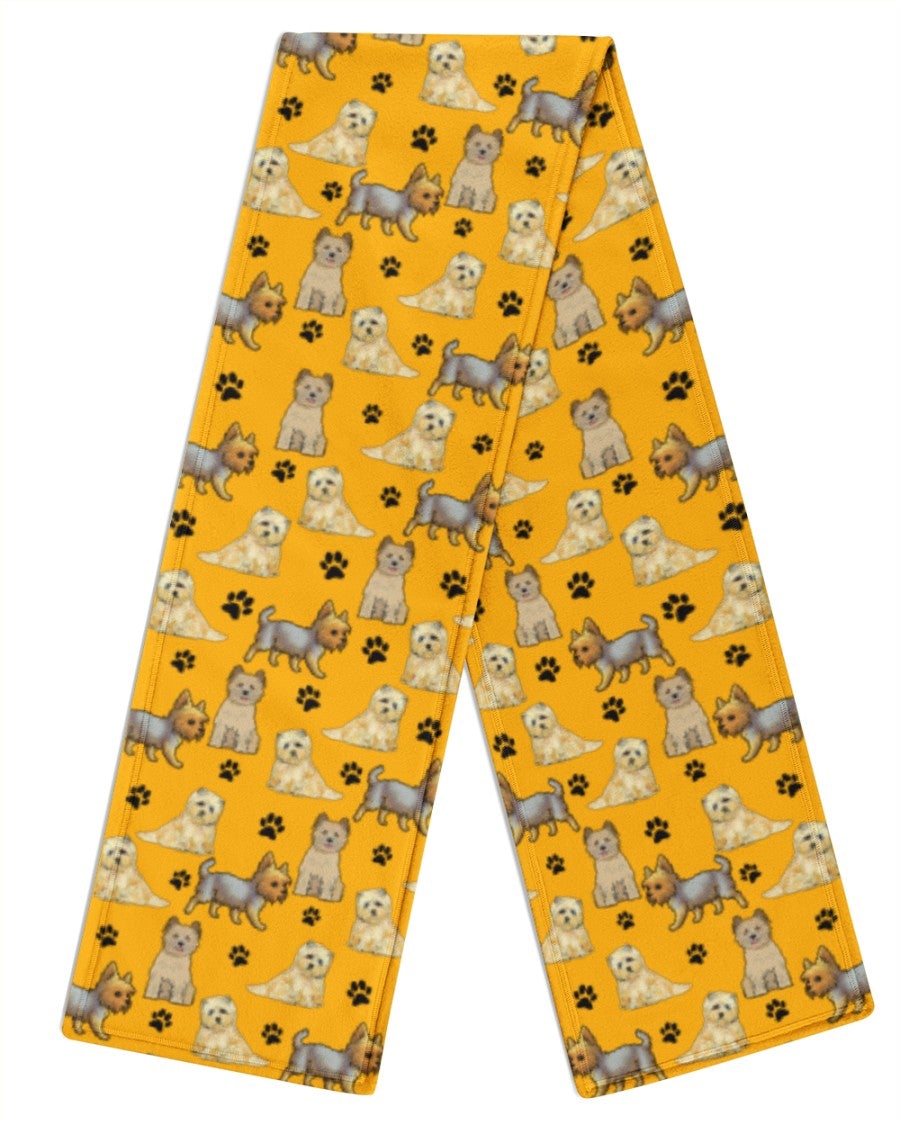 Cairn Terrier-Paw Dog Scarf