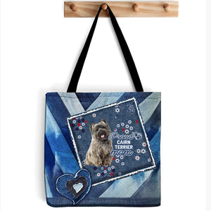 Cairn Terrier 2 Pround Mom2-Cloth Tote Bag