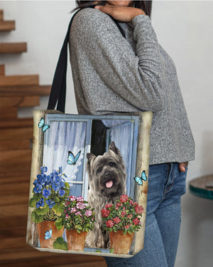 Cairn Terrier 2 Today I Choose Joy-Cloth Tote Bag