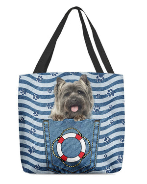 Cairn Terriers On Board-Cloth Tote Bag