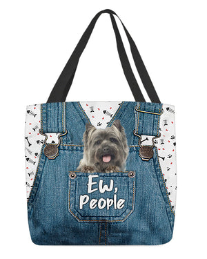 Cairn Terriers-EW people-Cloth Tote Bag