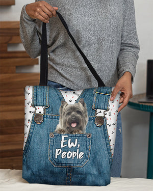 Cairn Terriers-EW people-Cloth Tote Bag