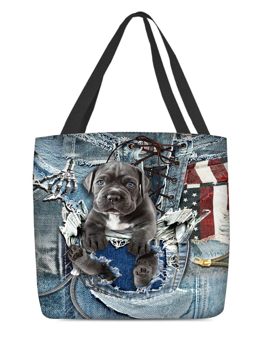 Cane Corso-Ripped Jeans-Cloth Tote Bag